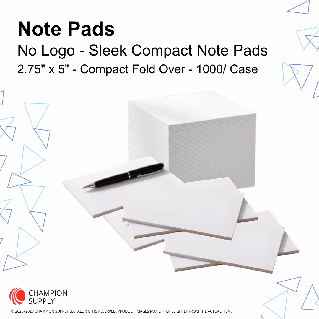 Generic Note Pad, Case of 1000
